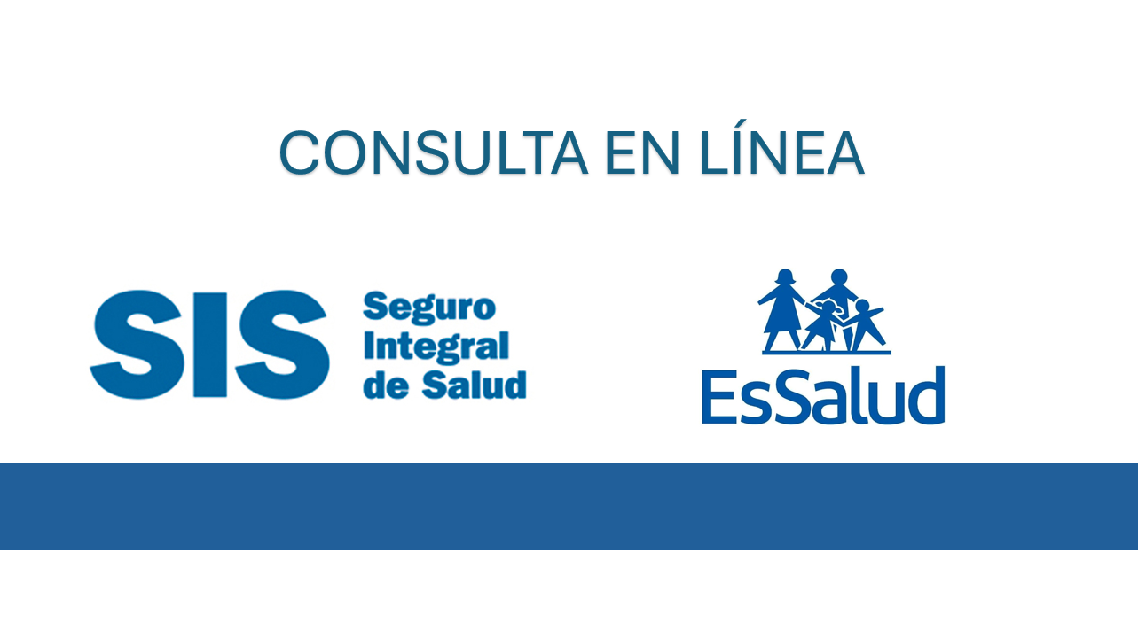 Cómo consultar mi seguro de salud SIS y EsSalud en Perú